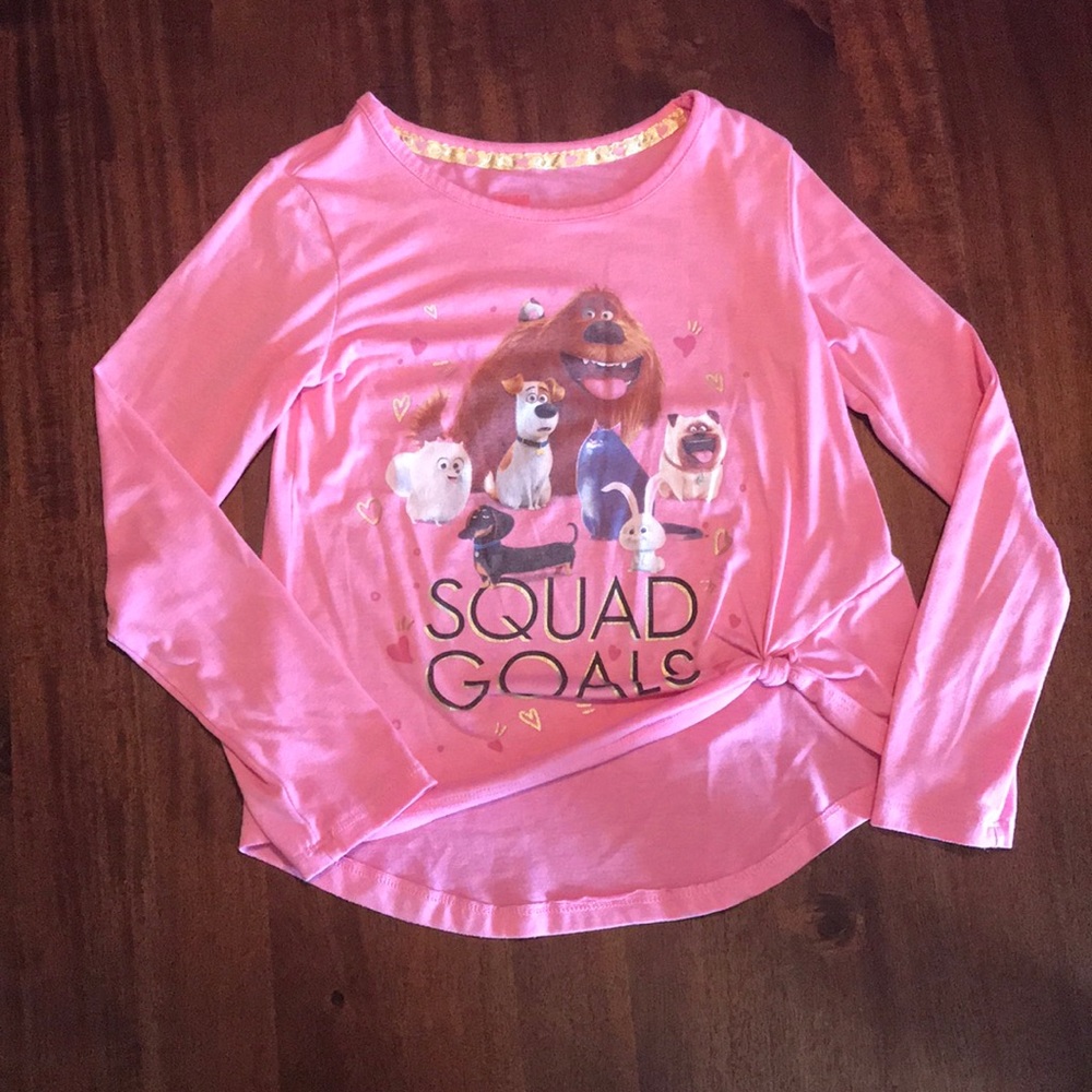 Girls The Secret Life of Pets Shirt size xs